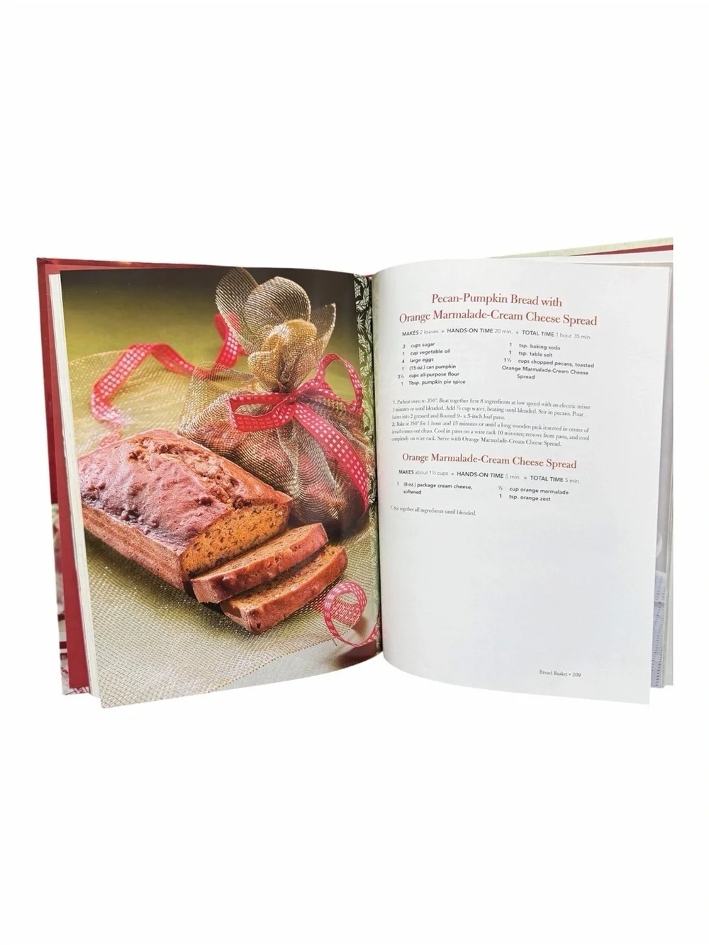 Southern Living Christmas Cookbook - Red and White